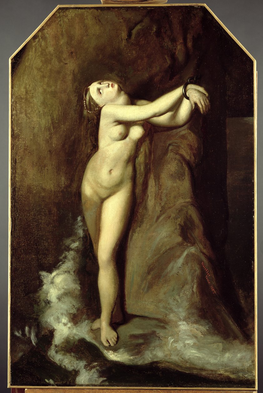 Ingres Roger Entregador Angelique, 1857 de James Abbott McNeill Whistler