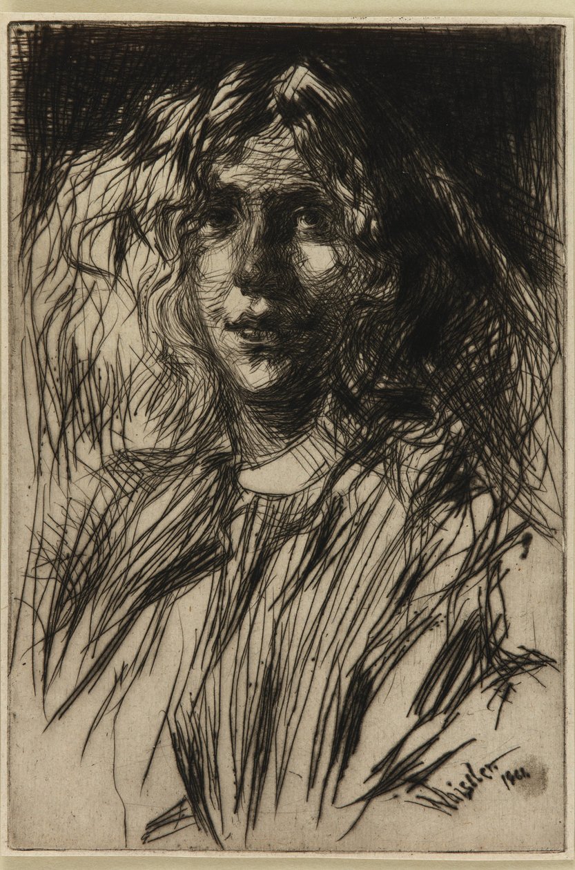 João, 1861. de James Abbott McNeill Whistler