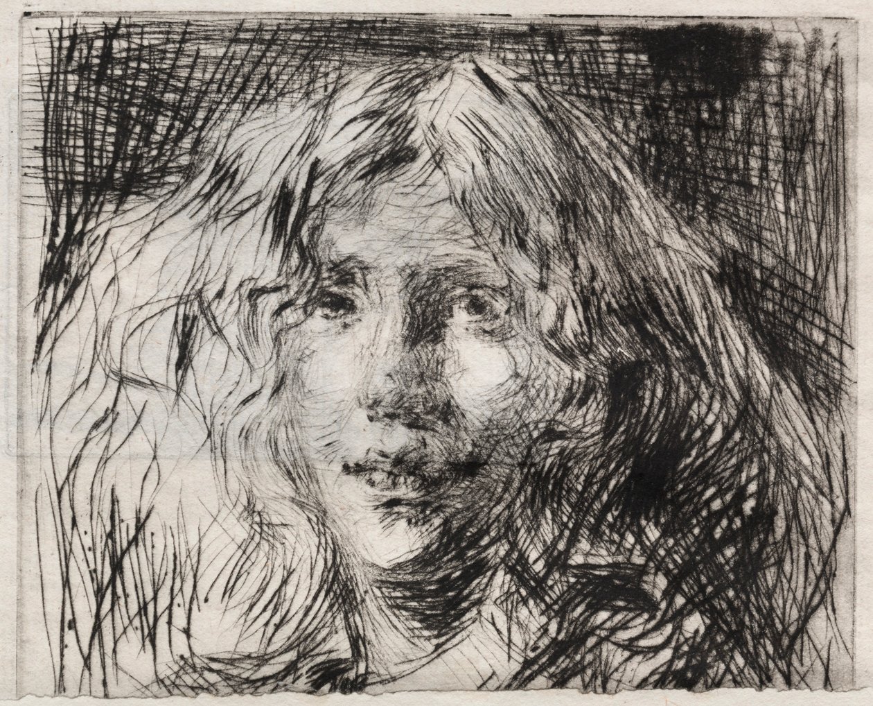 Joanna Hefferman, La Belle Irlandaise, 1866. de James Abbott McNeill Whistler