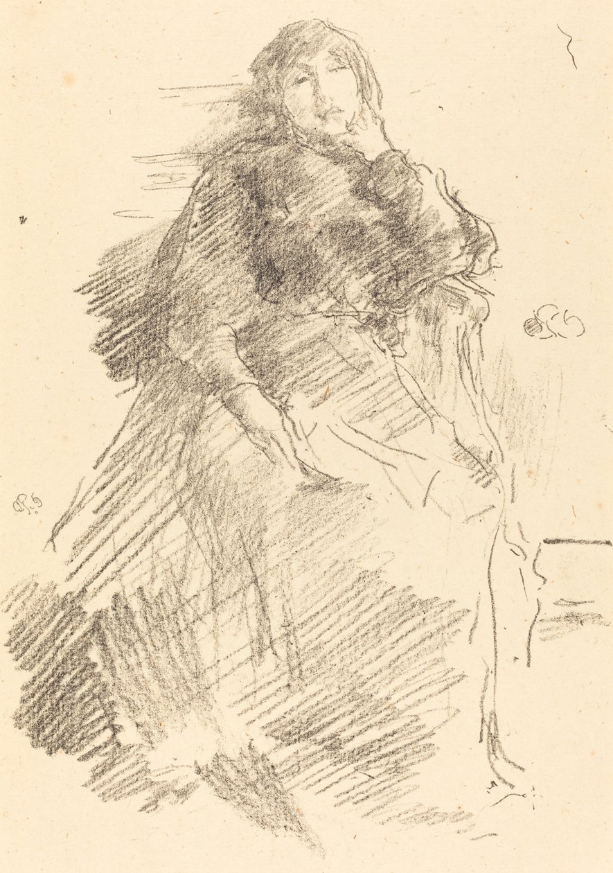 La Belle Dame Paresseuse, 1894. de James Abbott McNeill Whistler