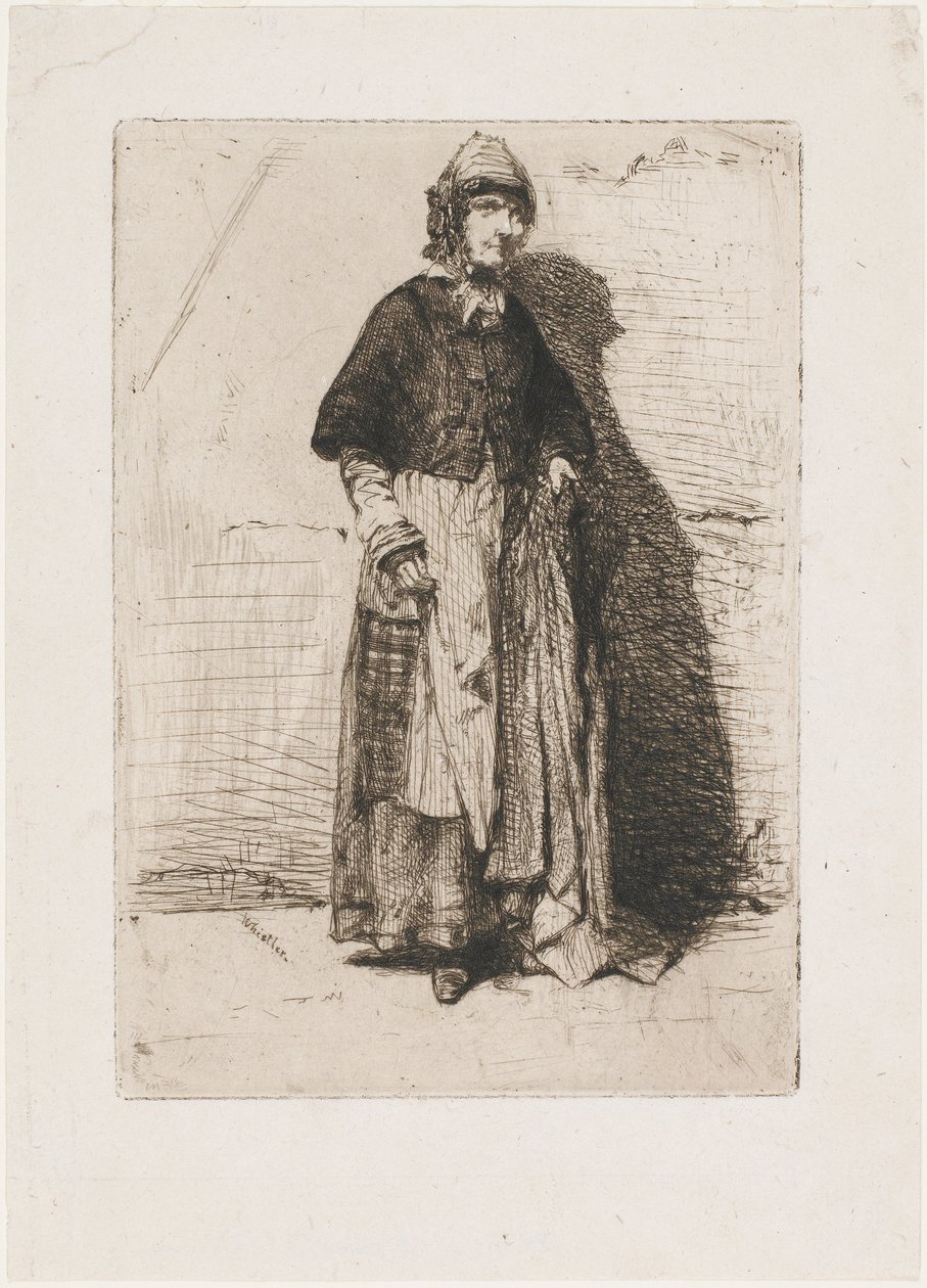 La Mère Gérard, 1858. de James Abbott McNeill Whistler