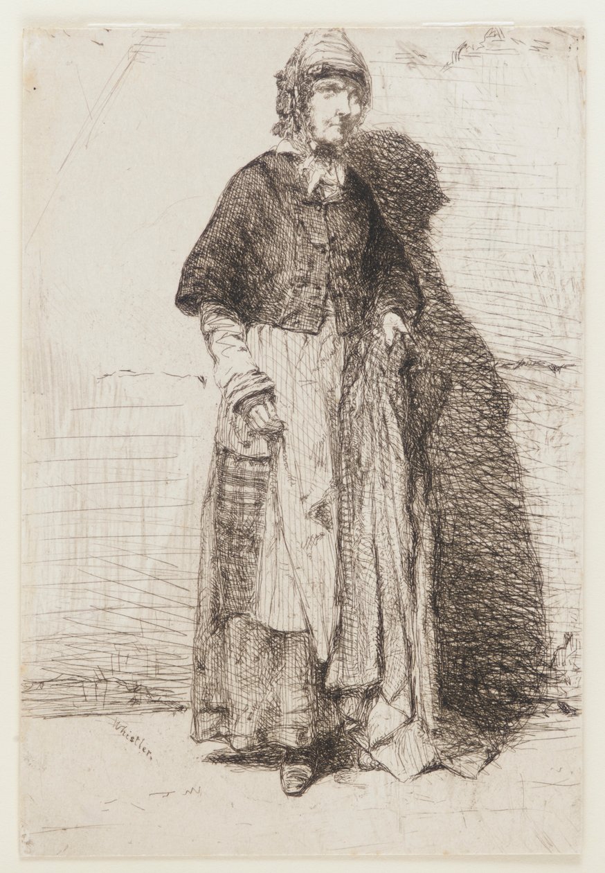 La Mère Gérard, 1858. de James Abbott McNeill Whistler