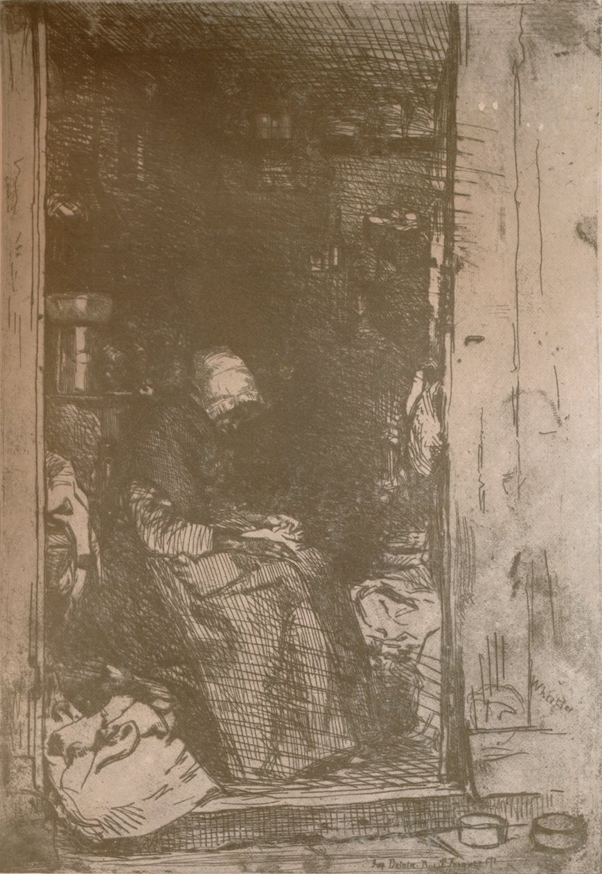 O velho Aux Loques, c1858, 1904 de James Abbott McNeill Whistler