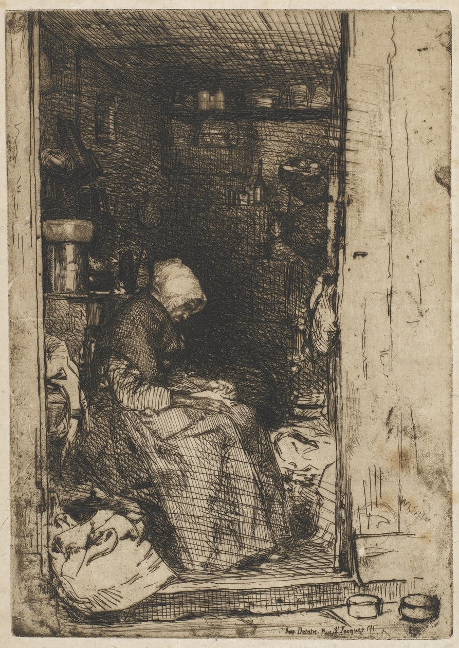 La Vieille aux Loques de James Abbott McNeill Whistler