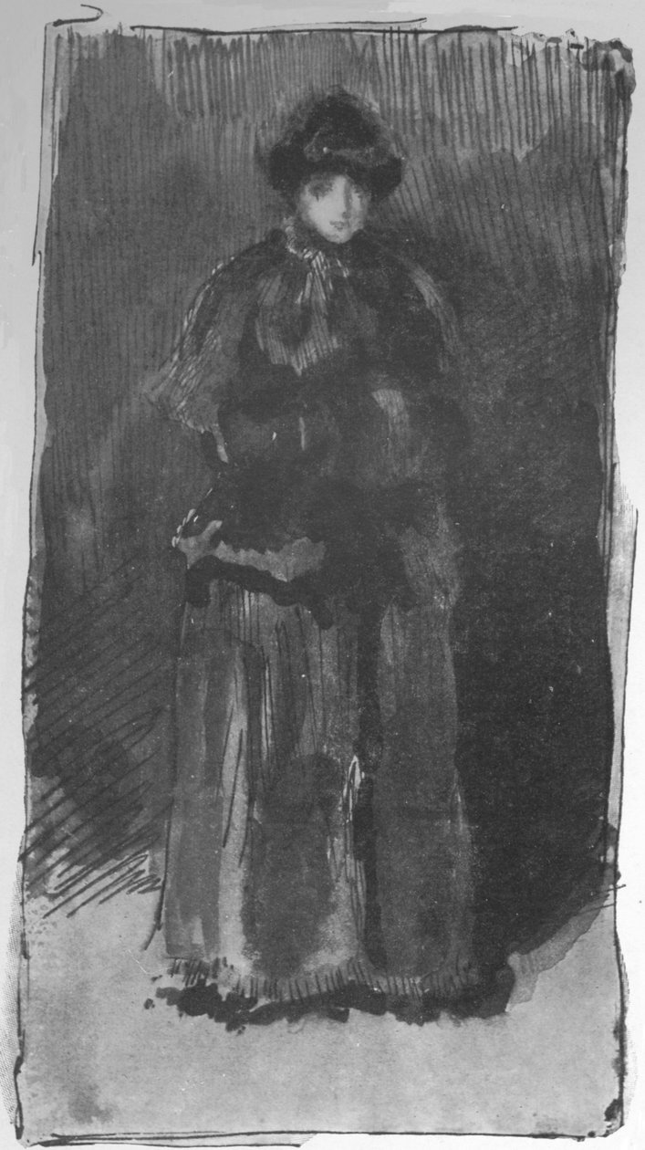 Lady Meux, c1882, 1904 de James Abbott McNeill Whistler