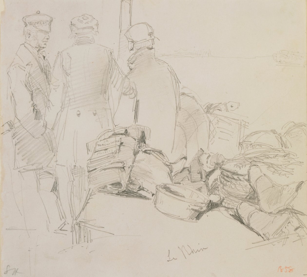 O Reno, 1858. de James Abbott McNeill Whistler