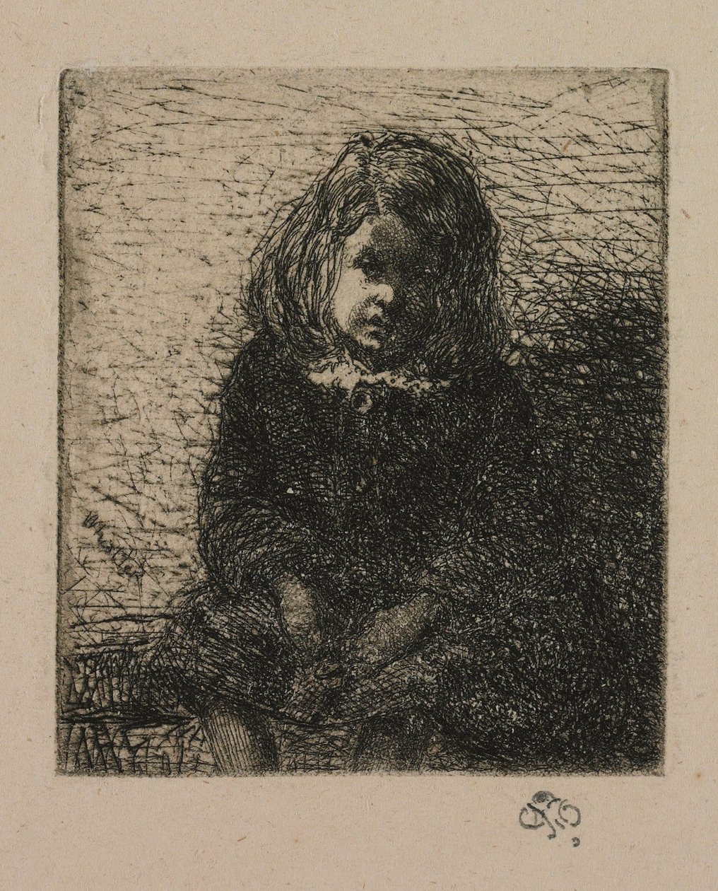 Pequeno Arthur, de Doze gravuras da natureza de James Abbott McNeill Whistler