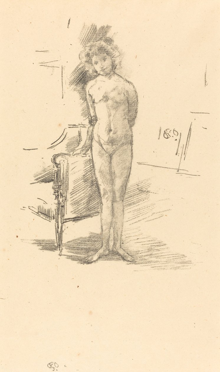 Little London Model, 1896. de James Abbott McNeill Whistler