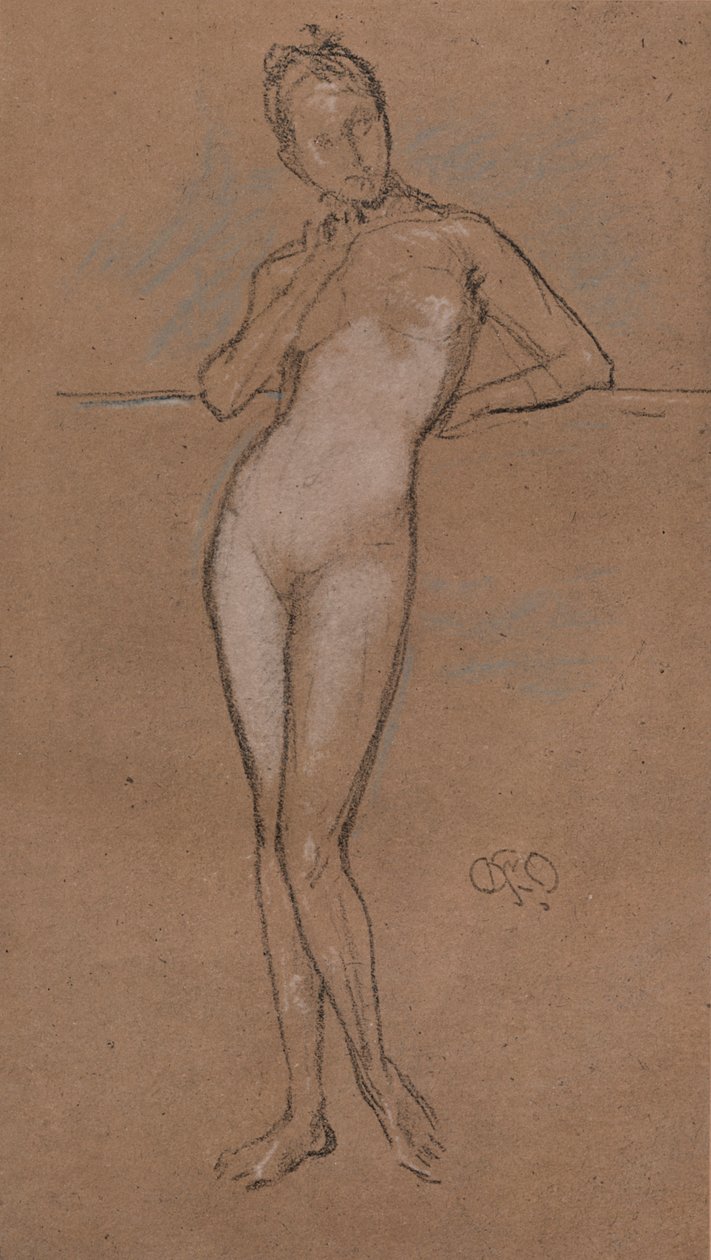 Nu pequeno, c1888 de James Abbott McNeill Whistler