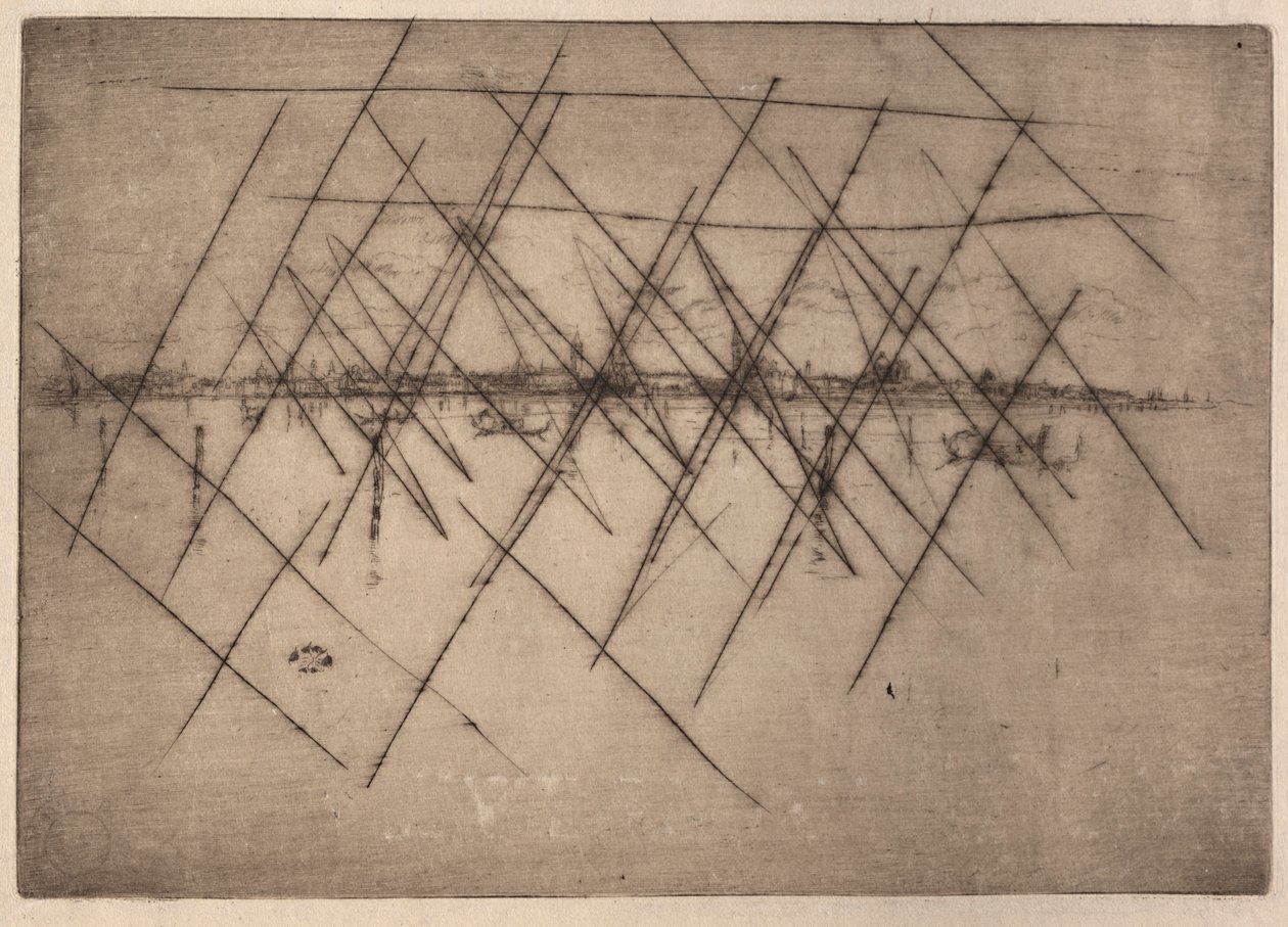 Pequena Veneza. de James Abbott McNeill Whistler