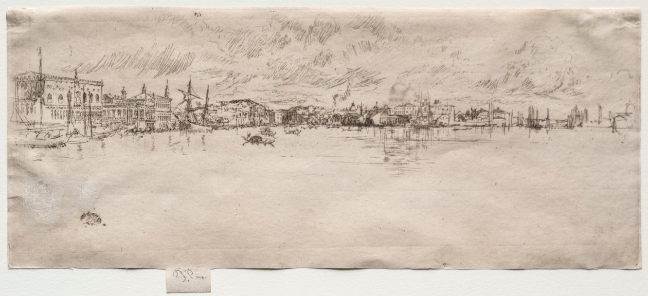 Veneza longa. de James Abbott McNeill Whistler