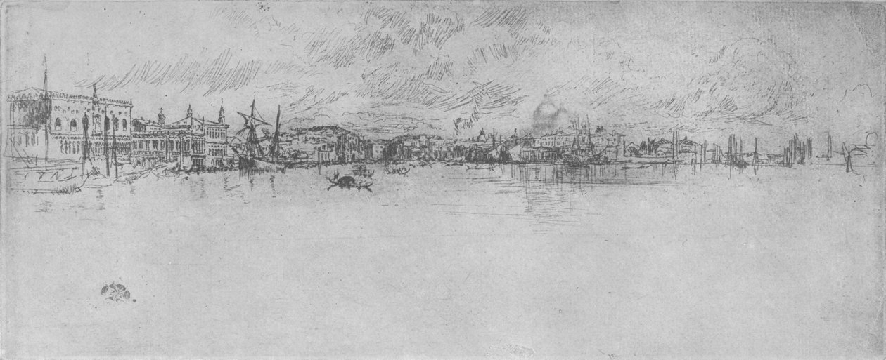 Veneza longa, c1880, 1904 de James Abbott McNeill Whistler