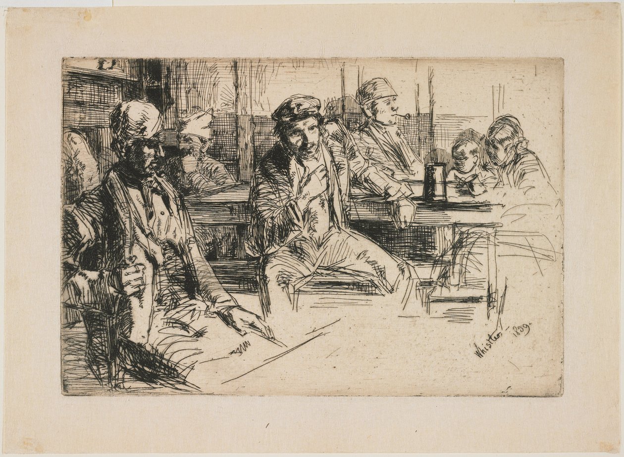 Estivadores de James Abbott McNeill Whistler