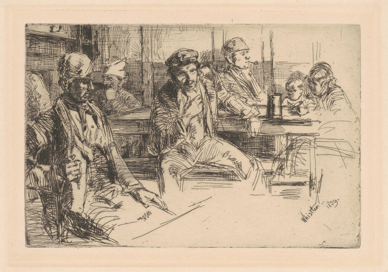 Estivadores, 1859. de James Abbott McNeill Whistler