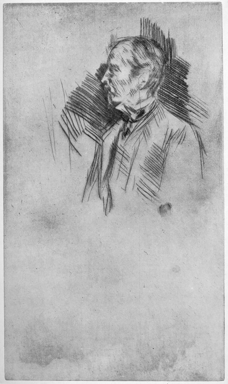 Lord Wolseley, século XIX, 1904. de James Abbott McNeill Whistler