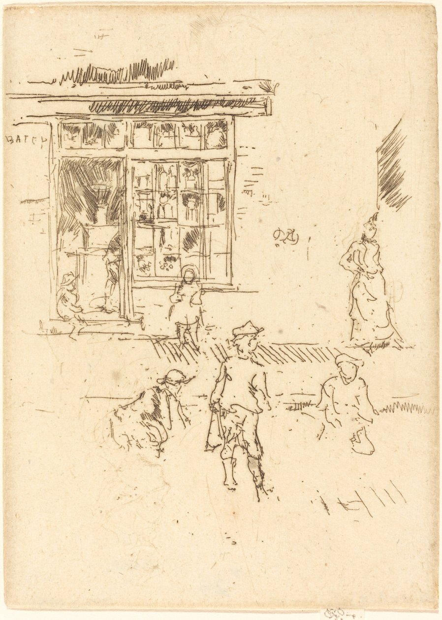 Mármores, c. 1887. de James Abbott McNeill Whistler