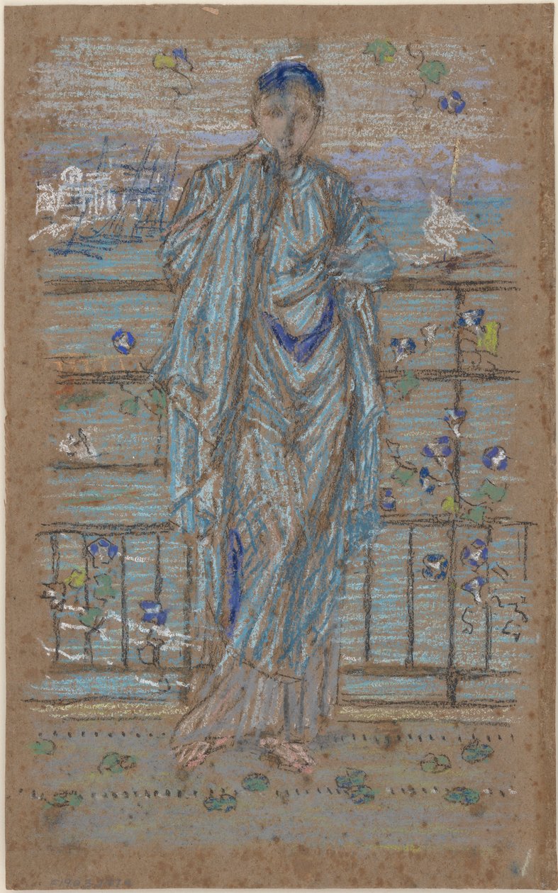 Glória da Manhã, 1871-1873. de James Abbott McNeill Whistler