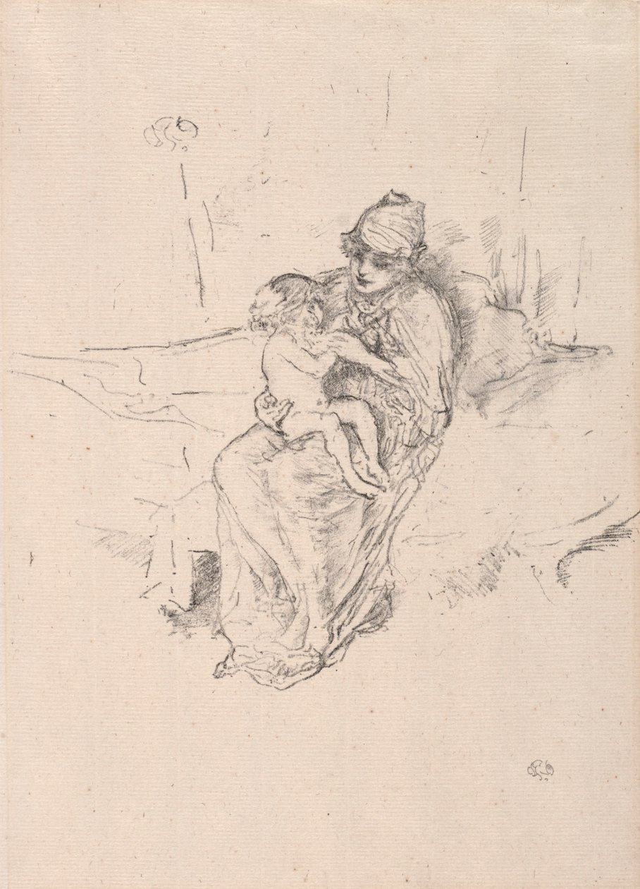 Mãe e Filho, Nº 1. de James Abbott McNeill Whistler