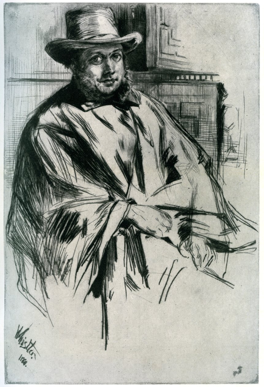 Sr. Mann, 1860 1904. de James Abbott McNeill Whistler