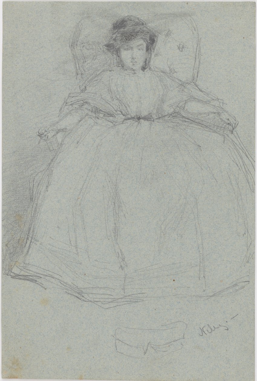 Nelly, 1867-1870. de James Abbott McNeill Whistler