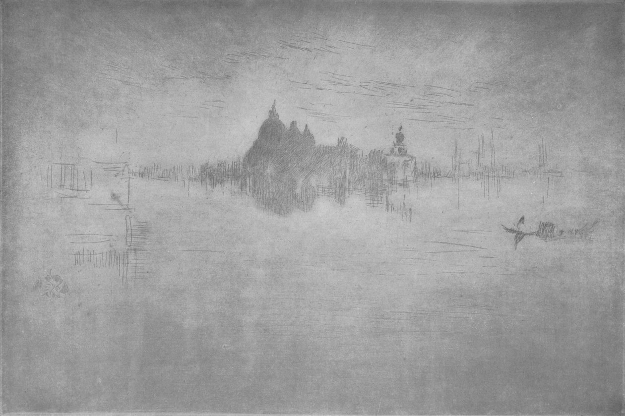 Saudação Noturna, c1879, 1904 de James Abbott McNeill Whistler