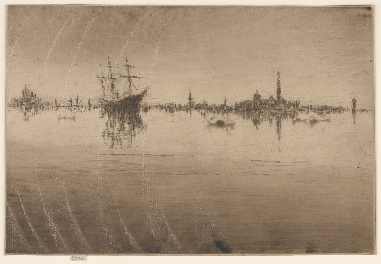 Nocturno, 1879-1880. de James Abbott McNeill Whistler