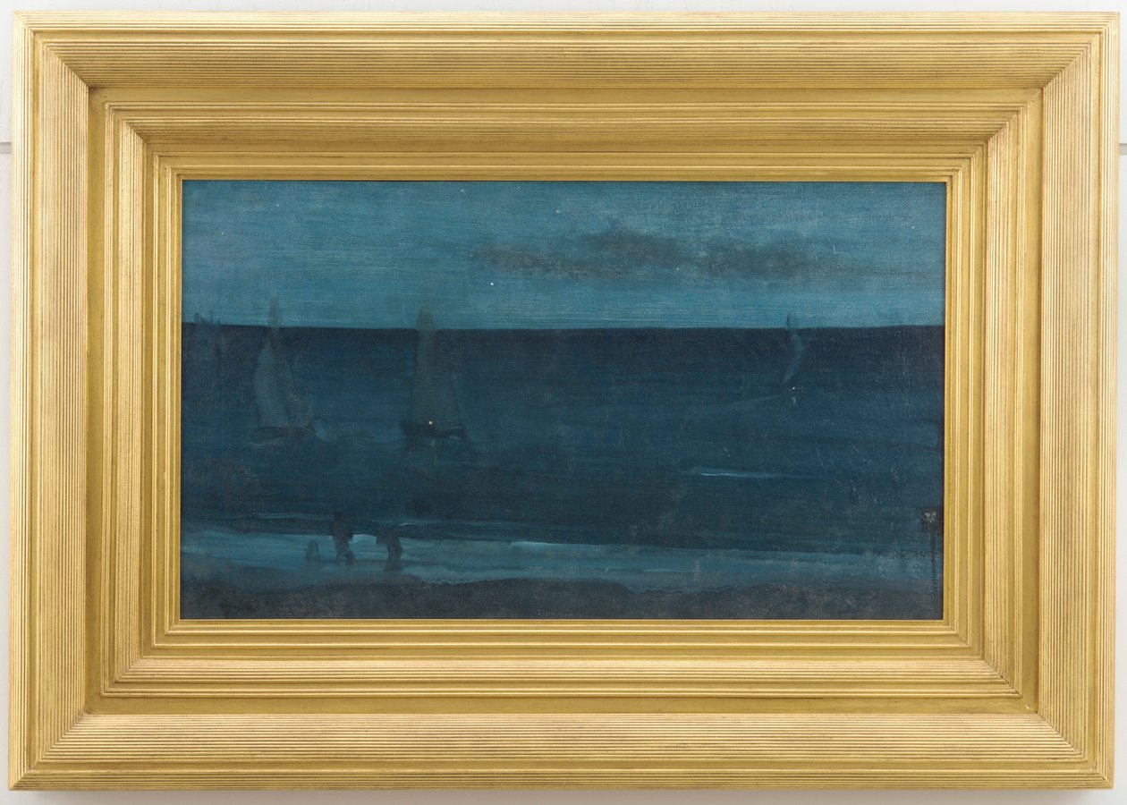Noturno: Azul e Prata - Bognor, 1871-1876. de James Abbott McNeill Whistler