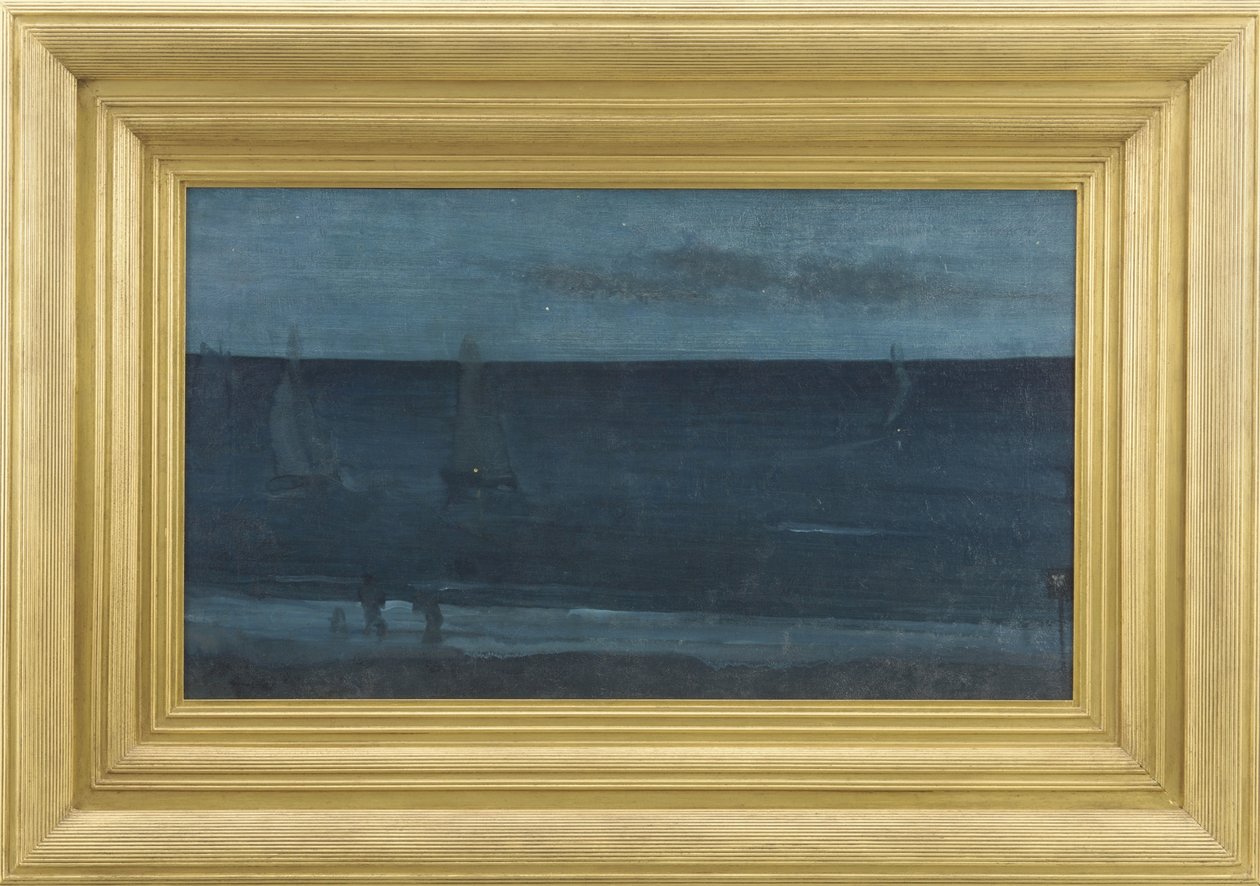 Noturno: Azul e Prata - Bognor, 1871-76 de James Abbott McNeill Whistler