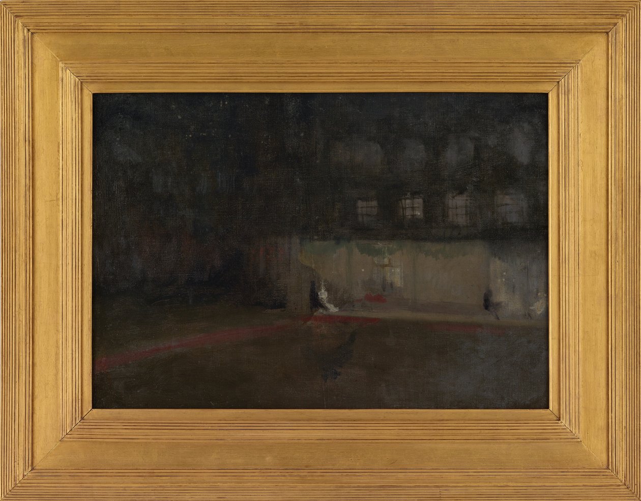 Noturno: Cremorne Gardens, No. 3, c.1872-77 (óleo sobre tela) de James Abbott McNeill Whistler