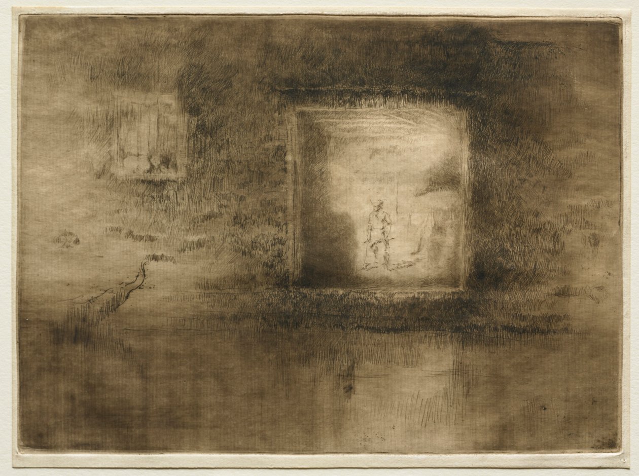 Noturno: Fornalha, 1886. de James Abbott McNeill Whistler