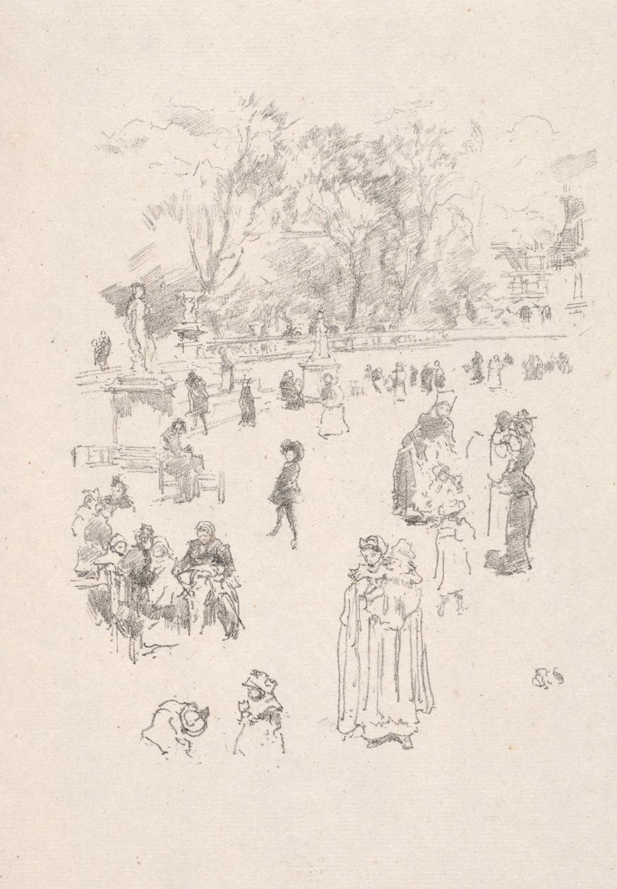 Enfermeiras, 1894. de James Abbott McNeill Whistler