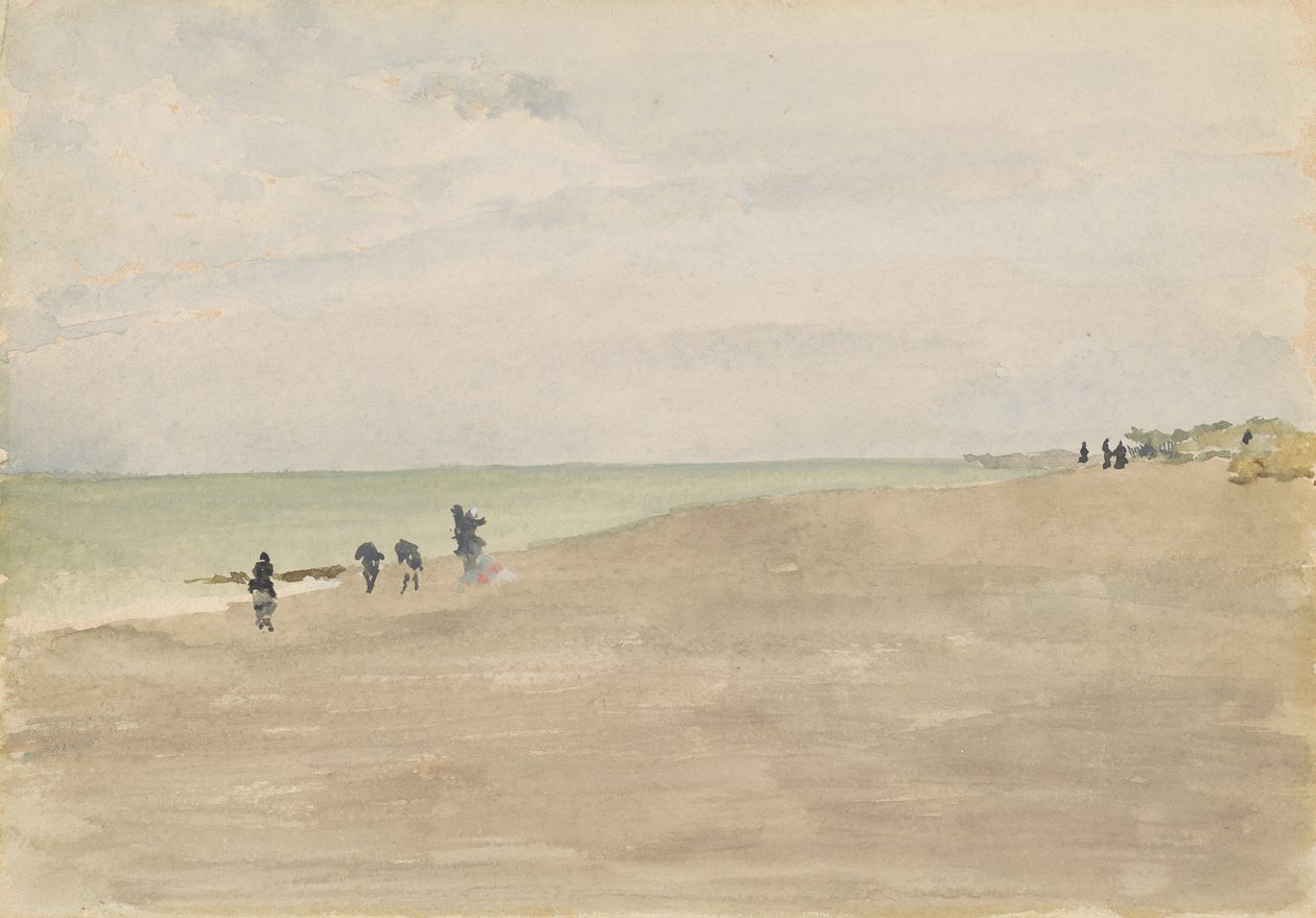 Opal Beach, 1882-1884. de James Abbott McNeill Whistler