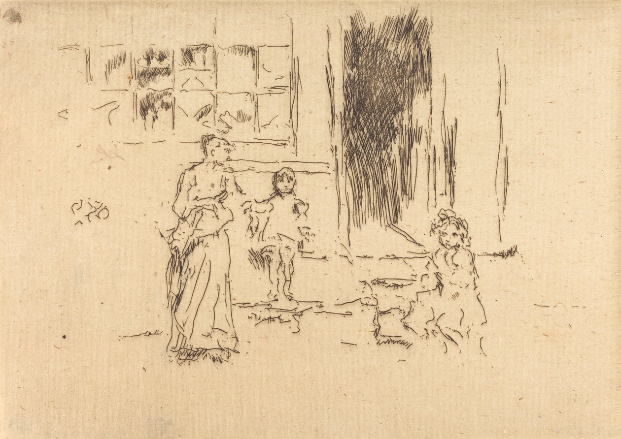 Petticoat Lane, c. 18861888. de James Abbott McNeill Whistler