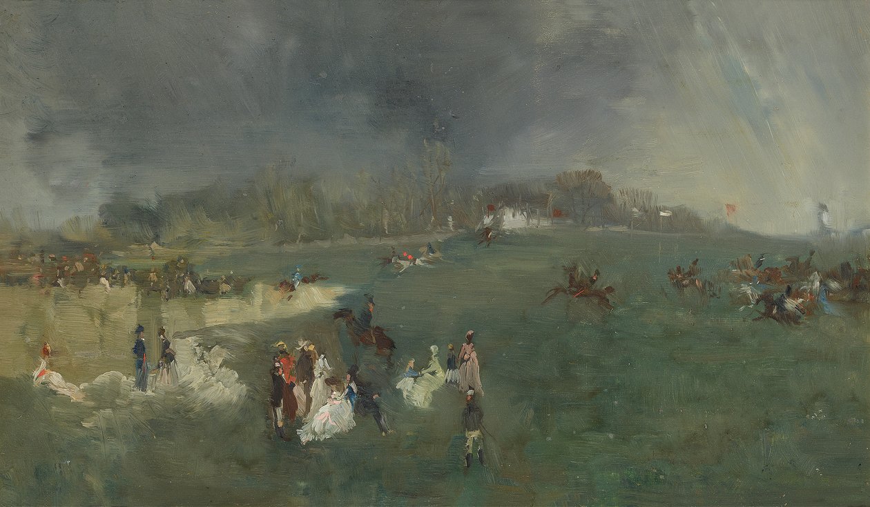 Corrida de cavalos de James Abbott McNeill Whistler