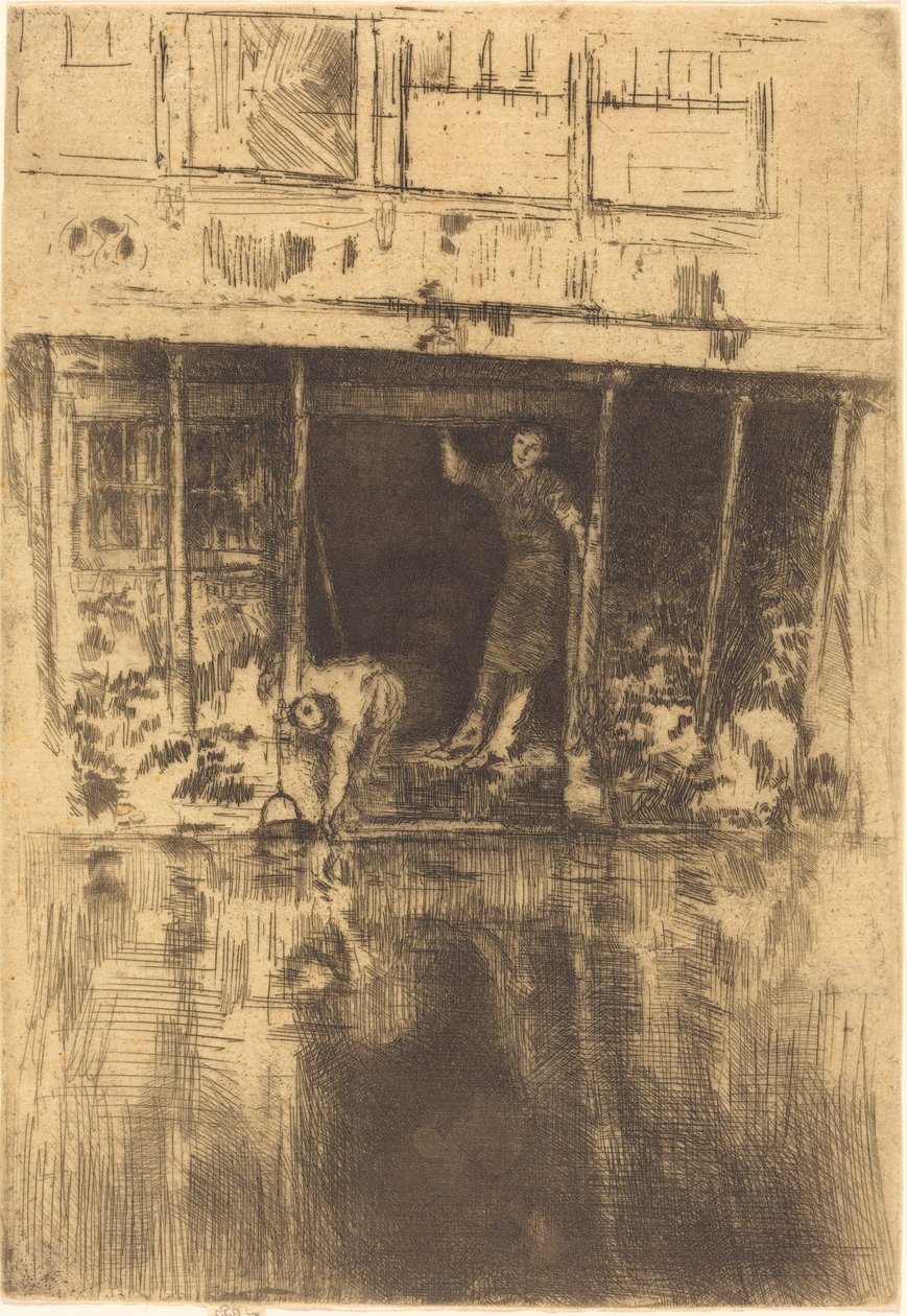 Pierrot, 1889. de James Abbott McNeill Whistler