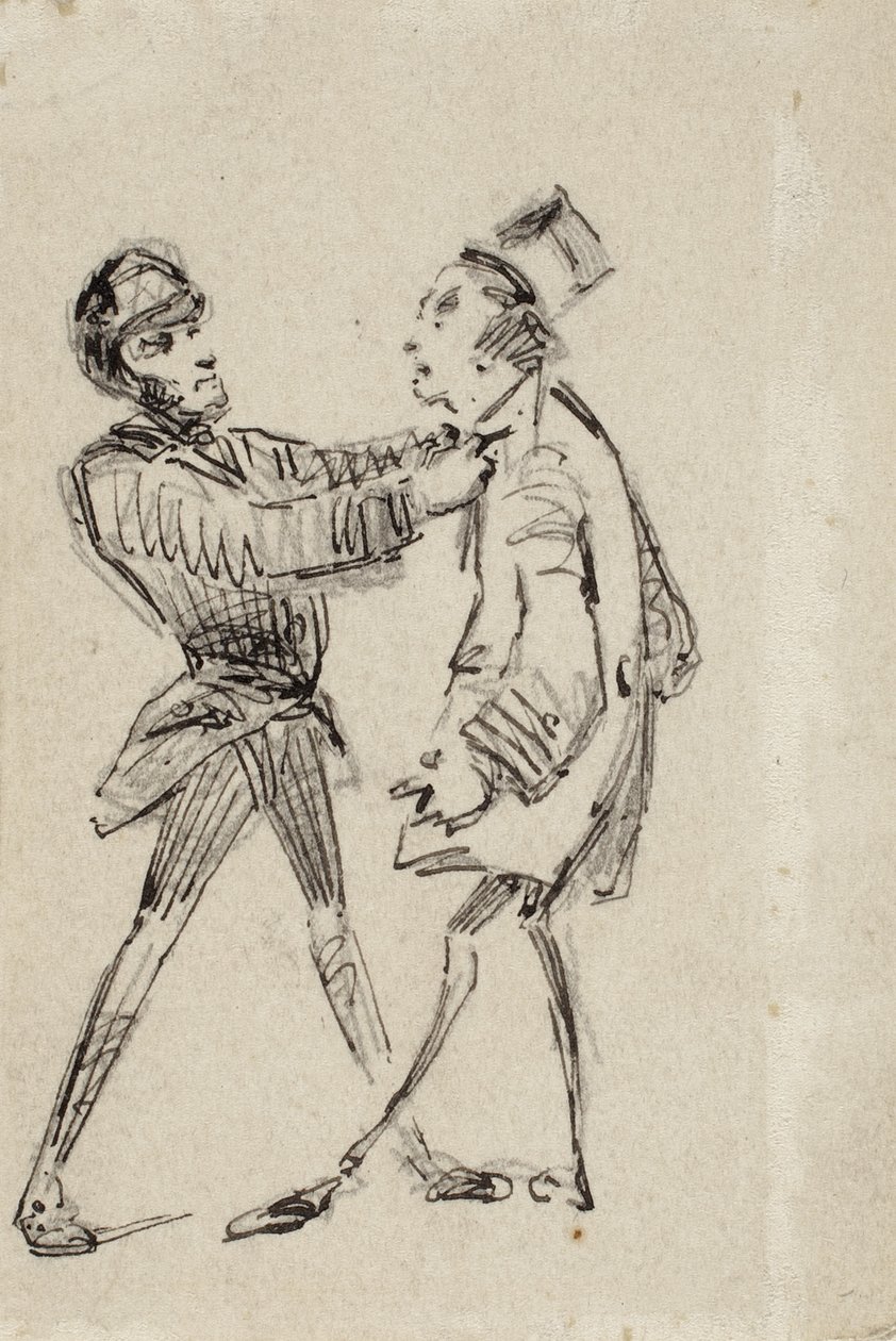 Policial e cidadão de James Abbott McNeill Whistler