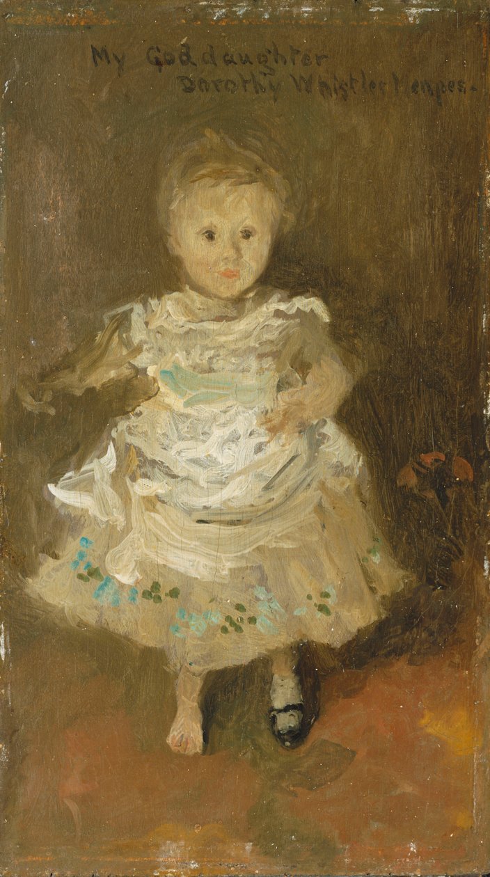 Retrato de Dorothy Whistler Menpes de James Abbott McNeill Whistler