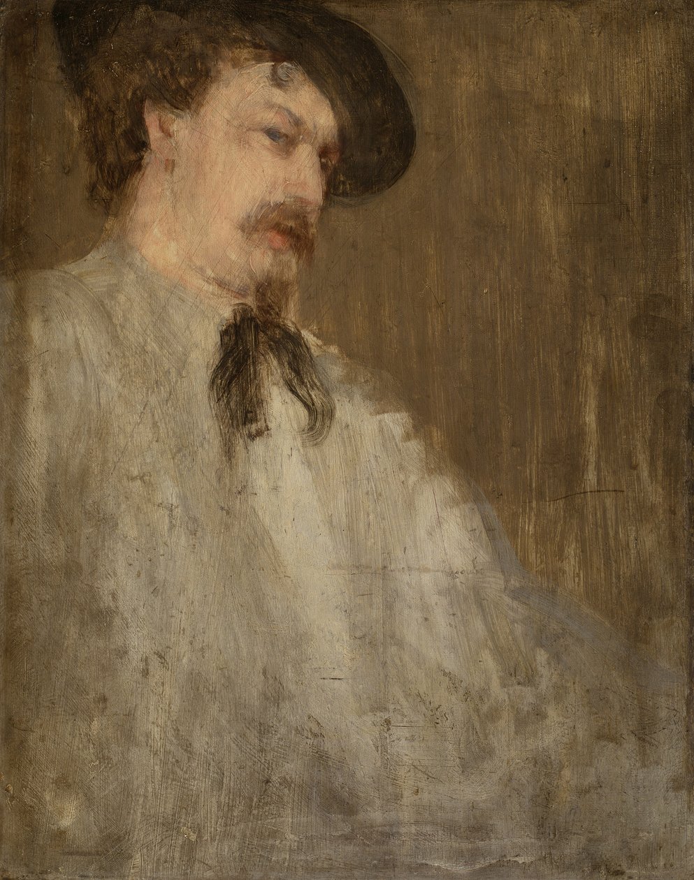 Retrato do Dr. William McNeill Whistler, 1871-73 de James Abbott McNeill Whistler