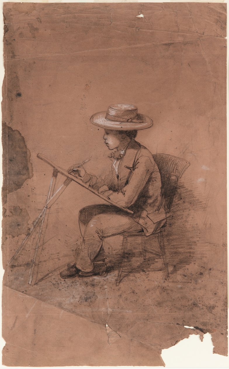 Retrato de John Ross Key, 1854-55. de James Abbott McNeill Whistler