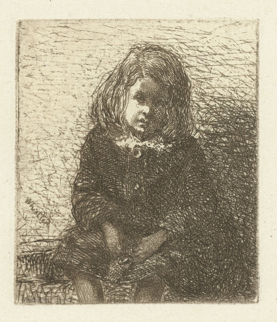 Portret de Arthur Haden Pequeno Arthur Doze gravuras da natureza (título da série) de James Abbott McNeill Whistler