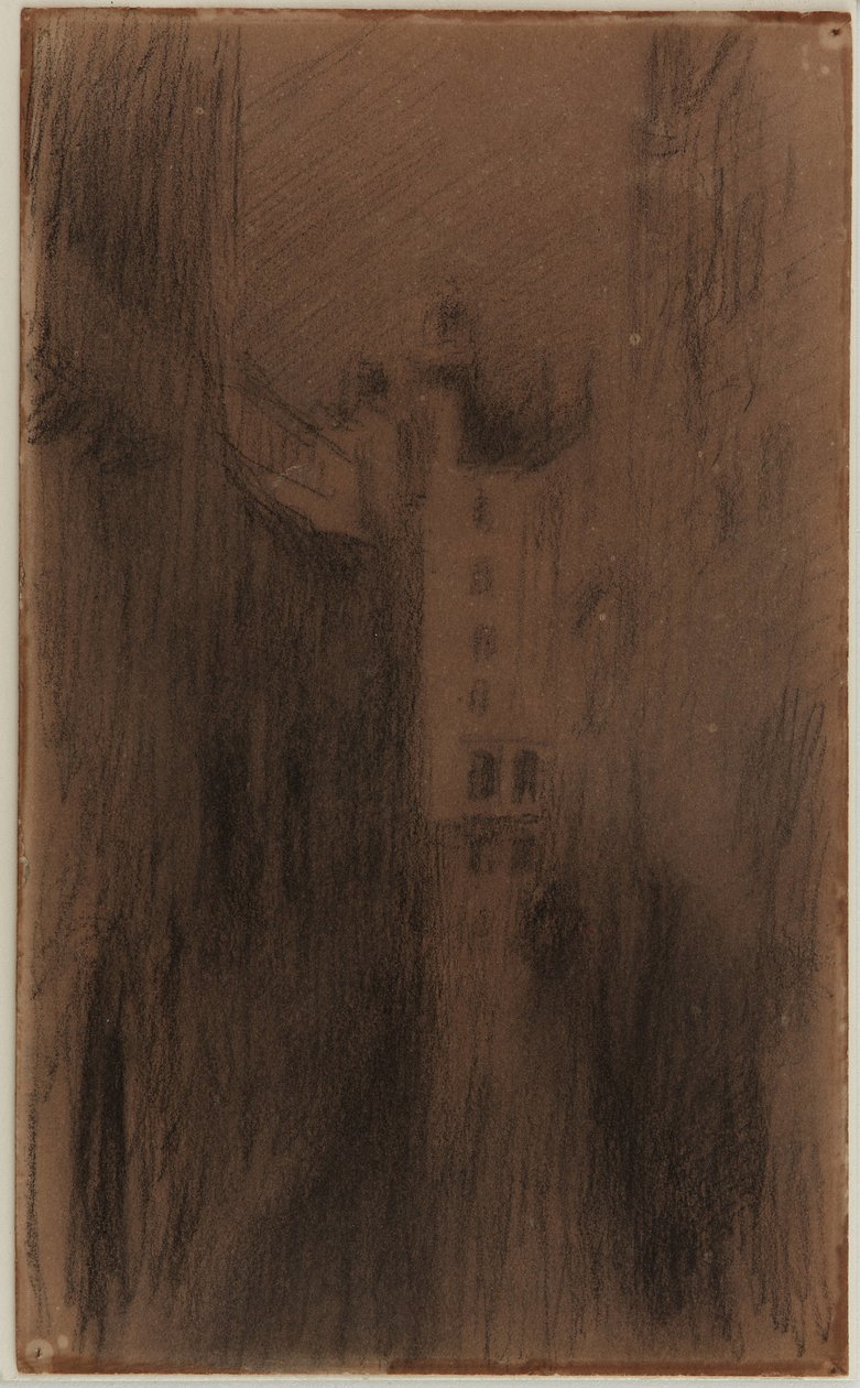 Canal tranquilo, 1879-1880. de James Abbott McNeill Whistler