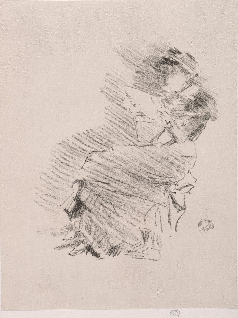 Reading, 1879. de James Abbott McNeill Whistler