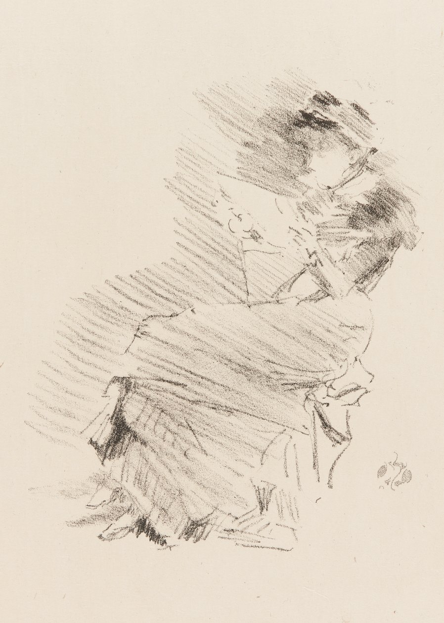 Leitura, 1879 e 1887. de James Abbott McNeill Whistler