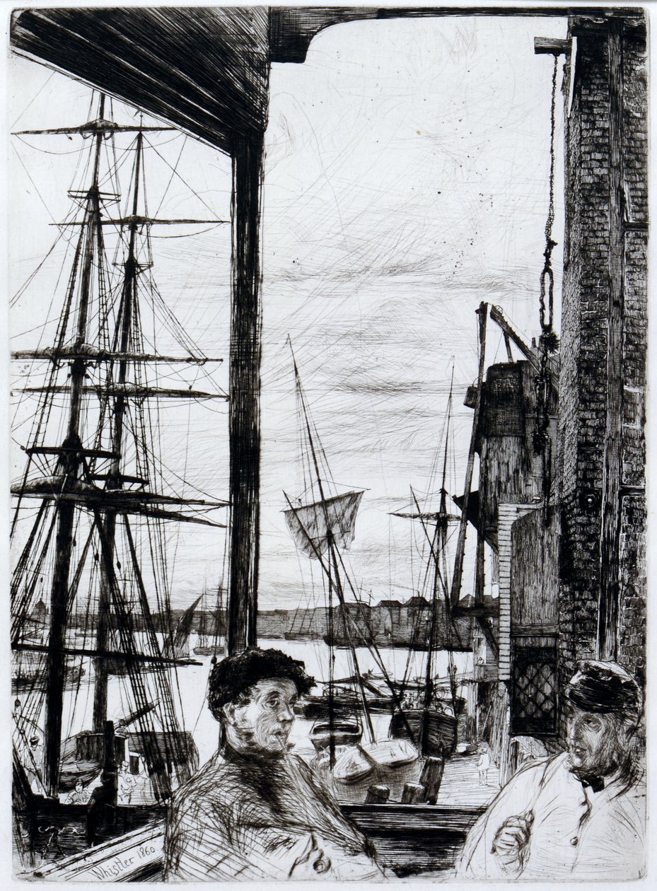 Rotherhithe (ou Wapping) de James Abbott McNeill Whistler