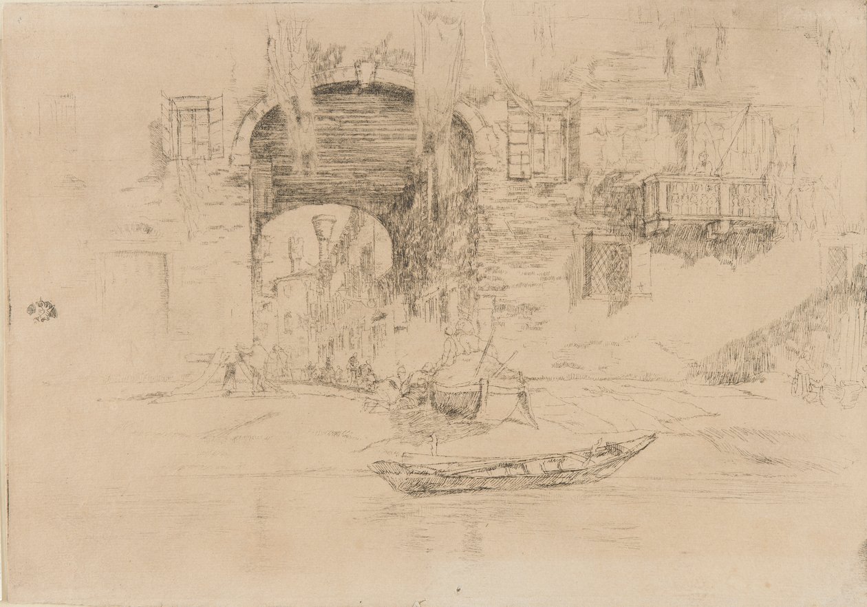San Biagio, 1879-1880. de James Abbott McNeill Whistler