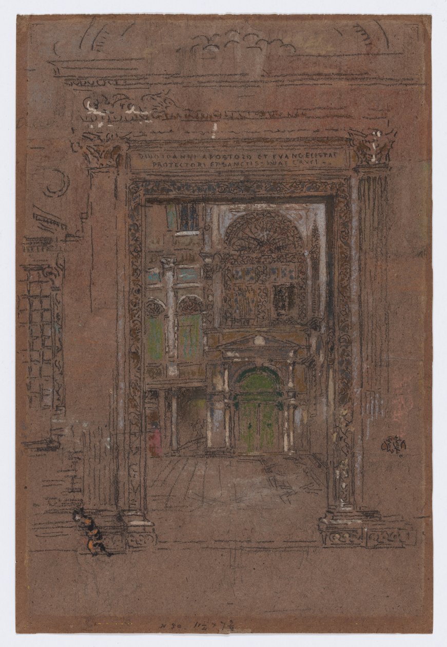 São João Apóstolo e Evangelista de James Abbott McNeill Whistler
