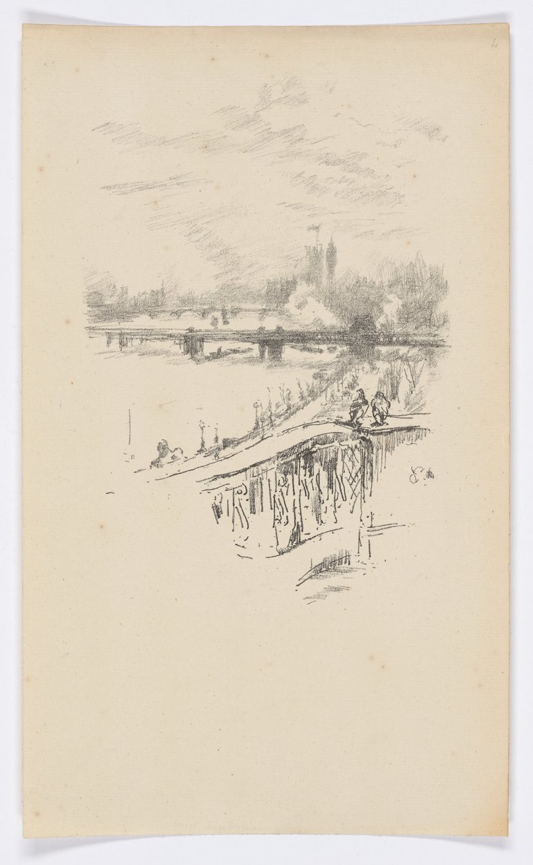 Pombos de Saboia de James Abbott McNeill Whistler