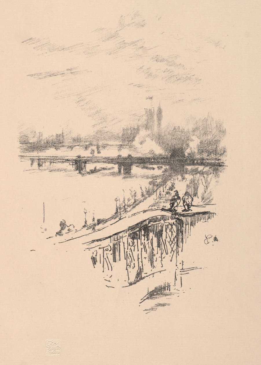 Pombos Savoy. de James Abbott McNeill Whistler