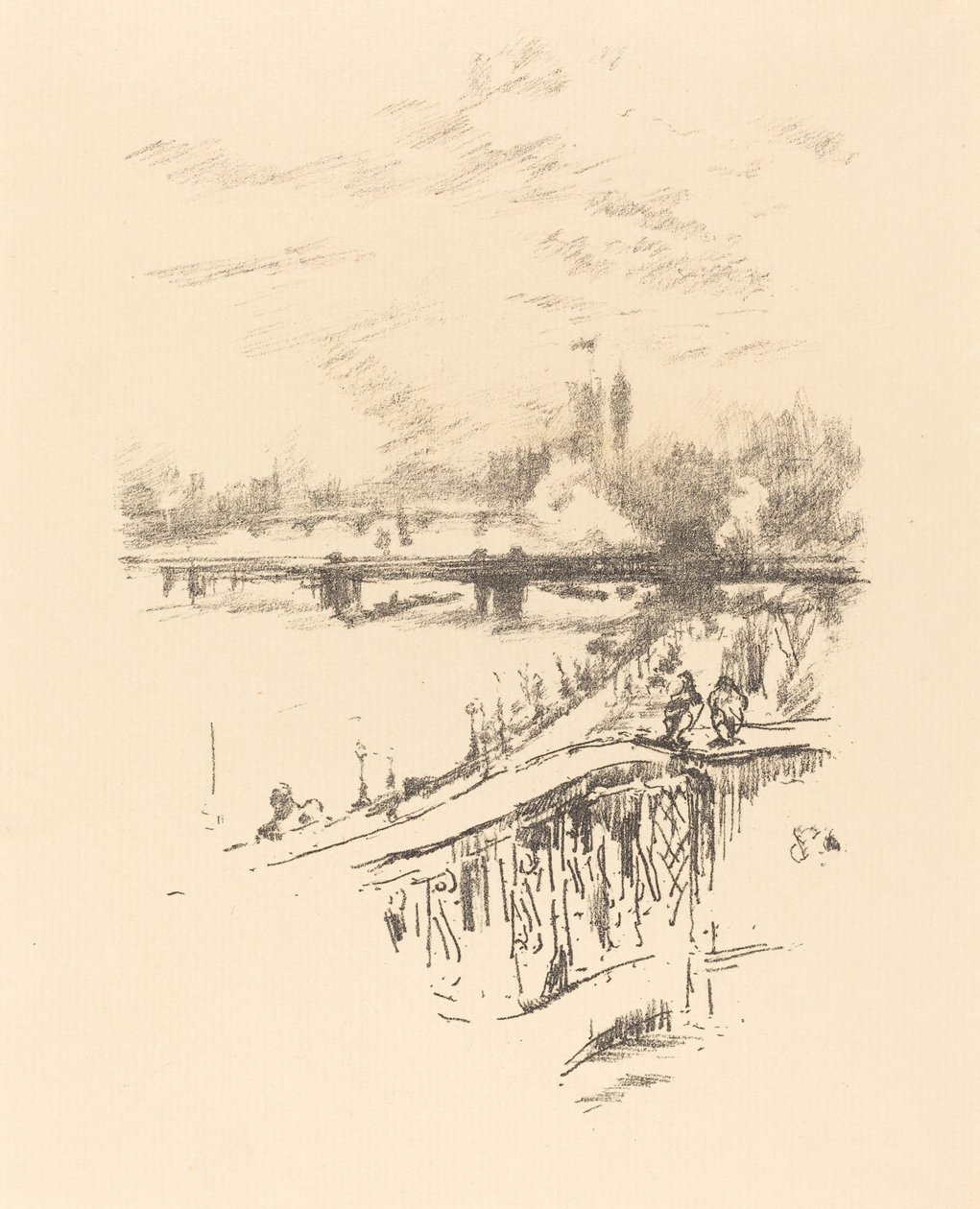 Pombos da Saboia, 1896. de James Abbott McNeill Whistler