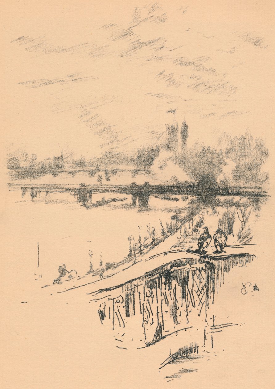 Pombos Savoy, 1896, 1898 de James Abbott McNeill Whistler